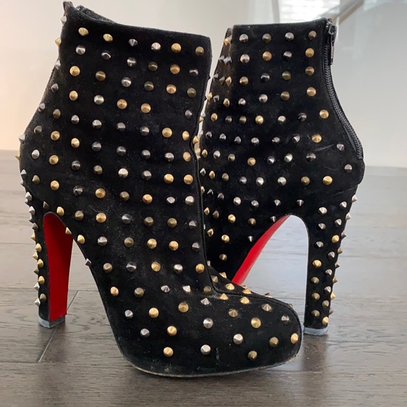 Christian Louboutin Shoes - Christian Louboutin “Ariella Clou”Ankle Boot Sz 38